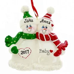 Snow Couple Expecting