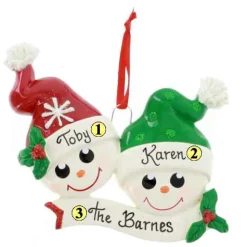 Snow Face Couple