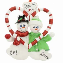 Snow In Love Couple