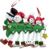 Snow Tree Family Of 4