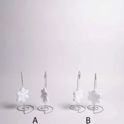Snowflake Ornament Set Of 2