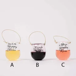 Stemless Wine Glass