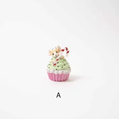 Sugar Frost Mouse Cupcake Ornament