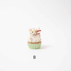 Sugar Frost Mouse Cupcake Ornament