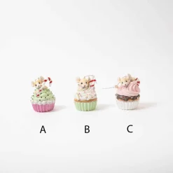 Sugar Frost Mouse Cupcake Ornament
