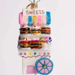 Sweets For Sale Glass Ornament