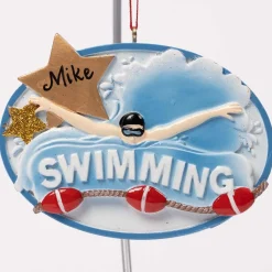Swimming Ornament