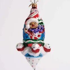 Taste Of Space Glass Ornament