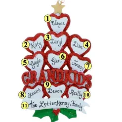 Ten Grandkids Ornament