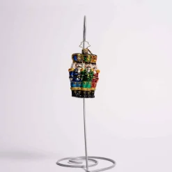 The Nut Cracking Pack Glass Gem Ornament