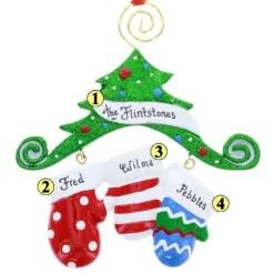 Tree Mitten Family Of 3