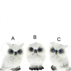 White Owl Ornament