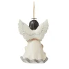White Woodland Heritage Believe Angel Ornament