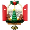 Window With Gingerbread Ornament